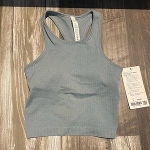 Brand New LuluLemon Ebb to Street Racer Crop Tank